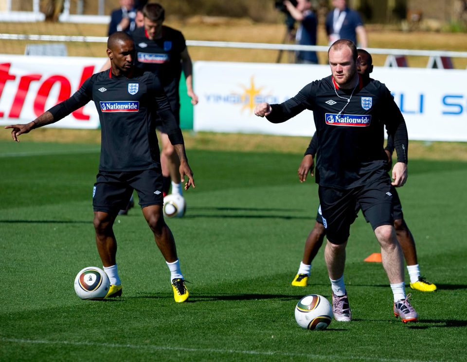 Jermain Defoe struck up a good friendship with Wayne Rooney during the World Cup in South Africa