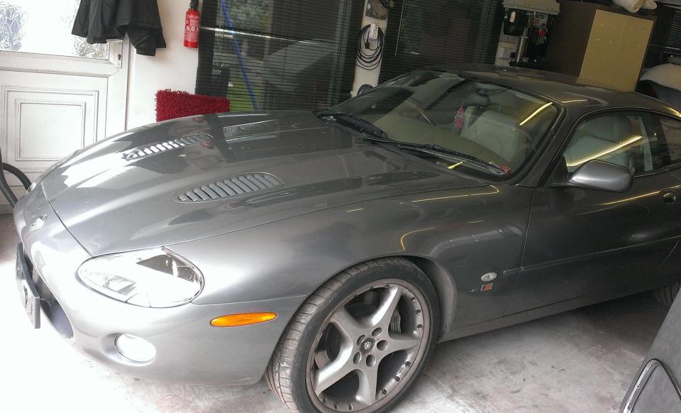  Stunning motor started life as a £7,000 2003 Jaguar XKR