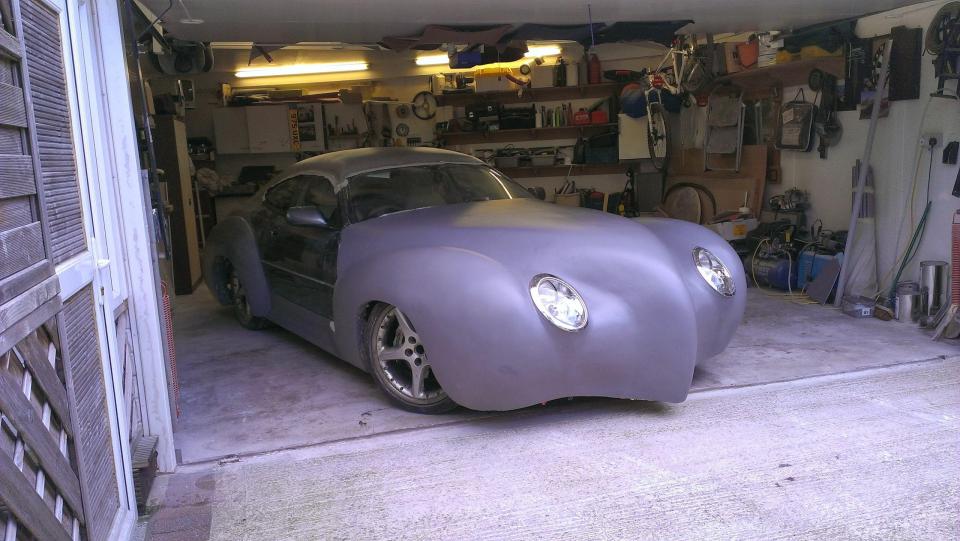  The project is just one of many motors that cabinet maker Graham has tinkered with