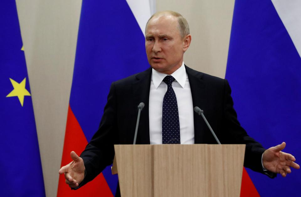  Putin has claimed the former KGB spy would died 'on the spot' had Russia poisoned him