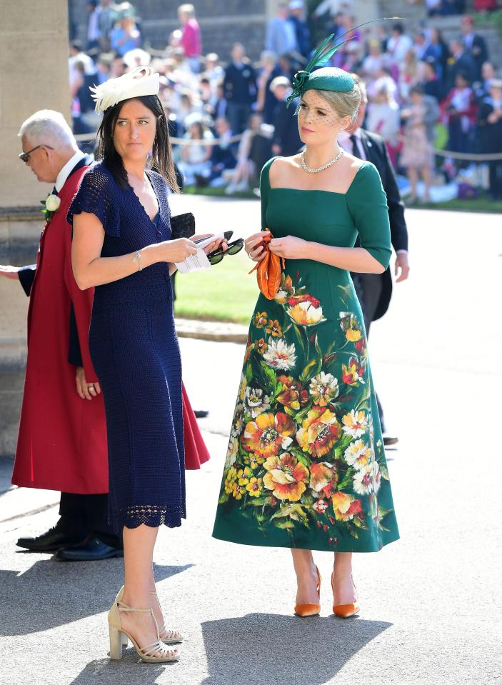 Lady Kitty Spencer is one of the thousands of guests