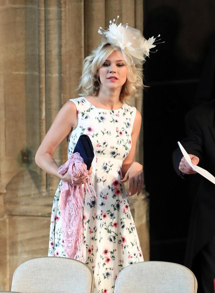 Joss Stone donned a floral dress and eye-catching hat for the occasion