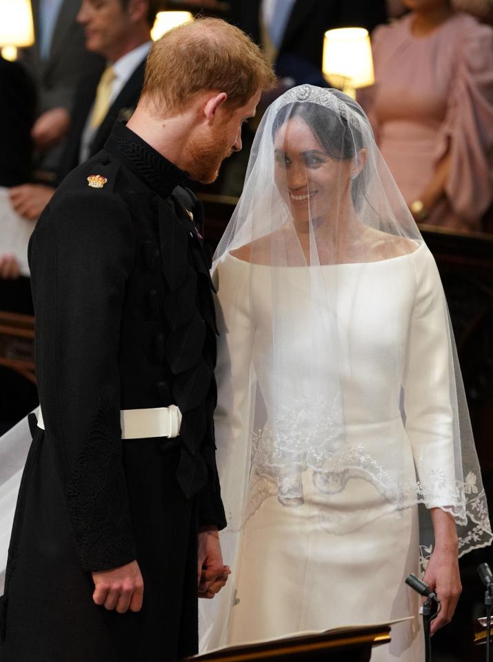 Prince Harry and Meghan are officially married - today announced as man and wife