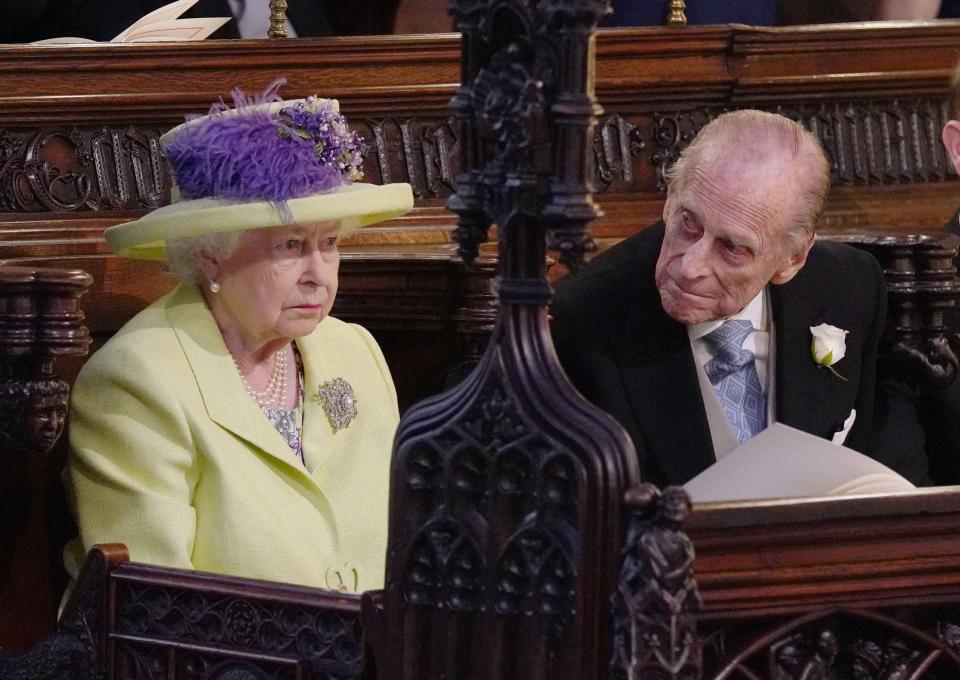 Prince Philip, 96, had been able to walk into the chapel unaided despite undergoing a hip operation