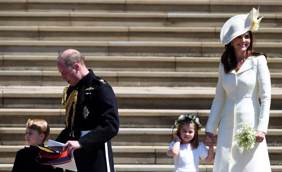The Duke and Duchess of Cambridge made sure their children were on their best behaviour