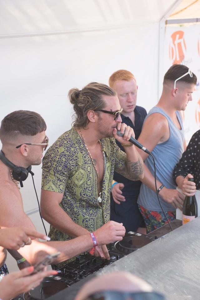  The DJ performed at BH Mallorca