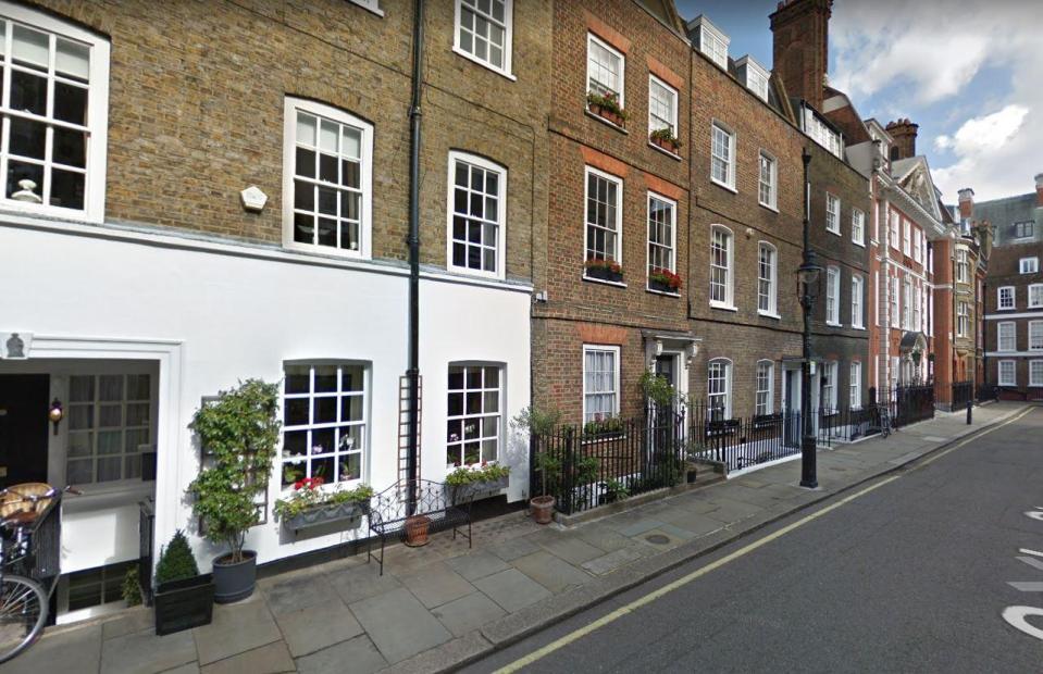  Rees-Mogg's new street in Old Westminster puts him within yards of the Conservative Party headquarters