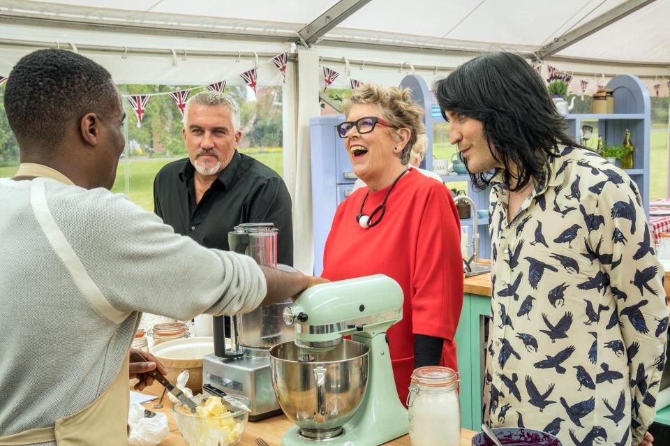  The KitchenAid mixer is a celebrity favourite and part of the furniture on Channel 4 show The Great British Bake Off