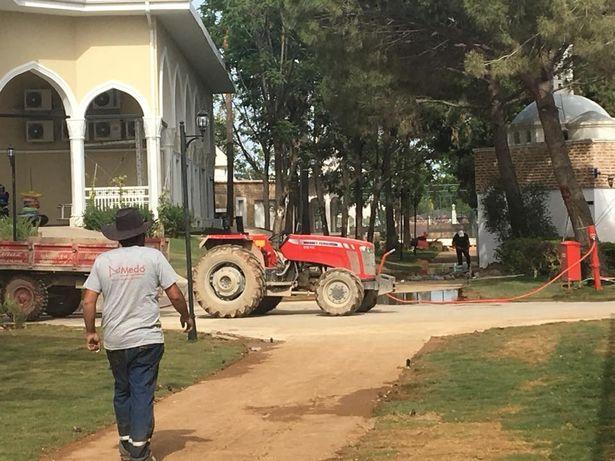  The family said they were kept awake by the drilling and sound of tractors