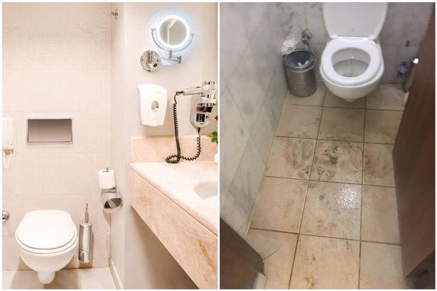  The toilets in the Swandor Topkapi Palace in Antalya were dirty