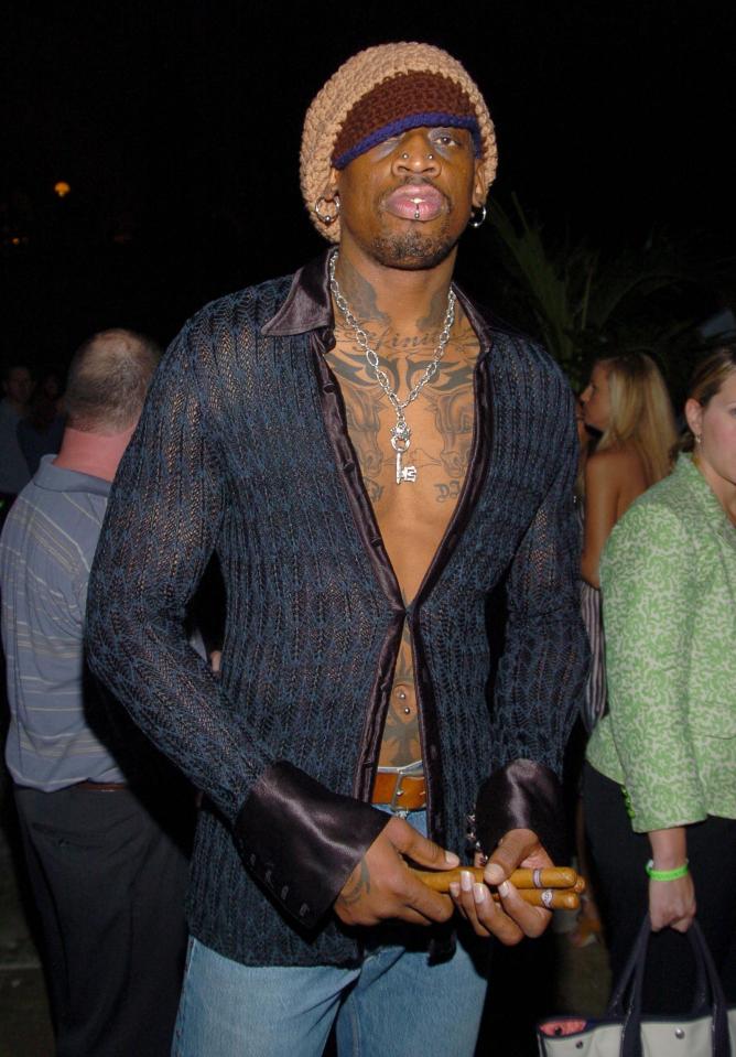  The 6ft 7ins giant is known for his unique fashion sense