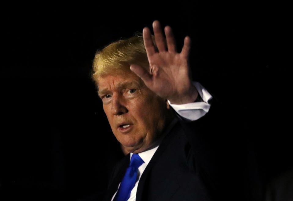 Trump arrived in south-east Asia around six hours after the North Korean leader