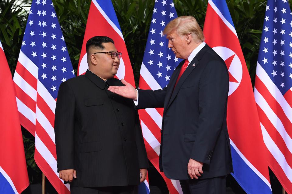  Trump is the first sitting US president to meet a North Korean leader