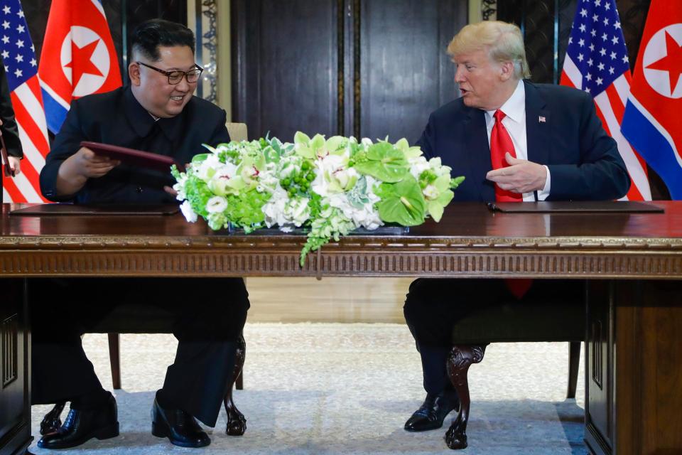  Kim Jong-un said the 'world will see a change'