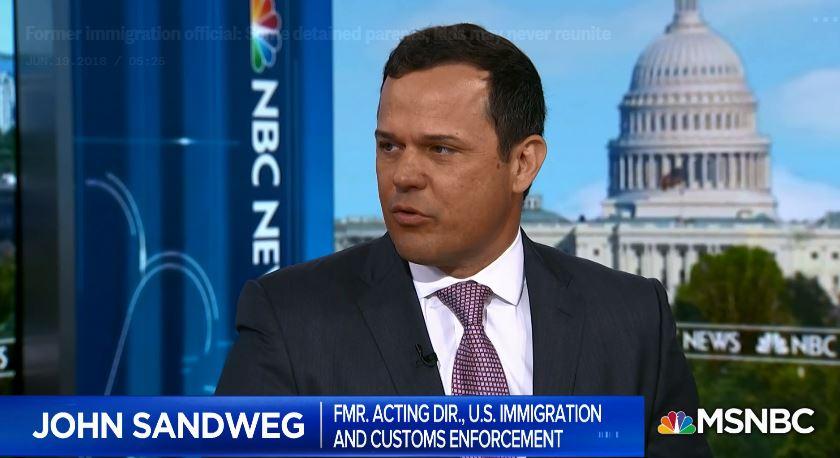  John Sandweg, Obama's former immigration chief, said permanent separation 'can happen'
