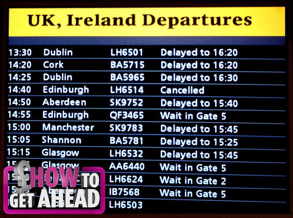  If your flight is delayed then you could claim up to £530 back from the airline
