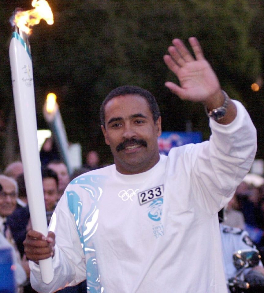  In 2000 he carried the Olympic torch in the build up to the opening ceremony in Sydney
