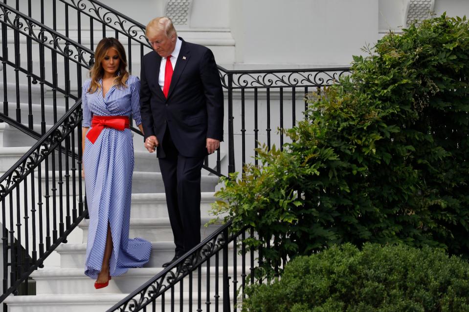  Full details of the President and First Lady's first trip to Britain have been revealed today