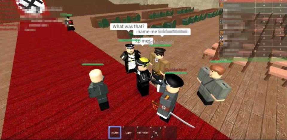 roblox racism