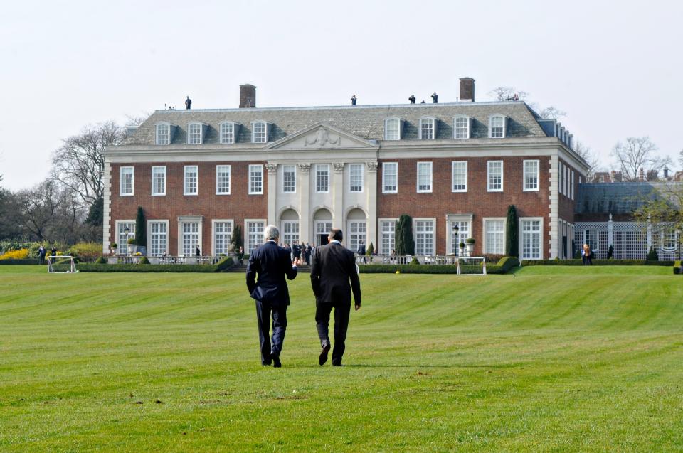  The President and First Lady will stay overnight at Windfield House