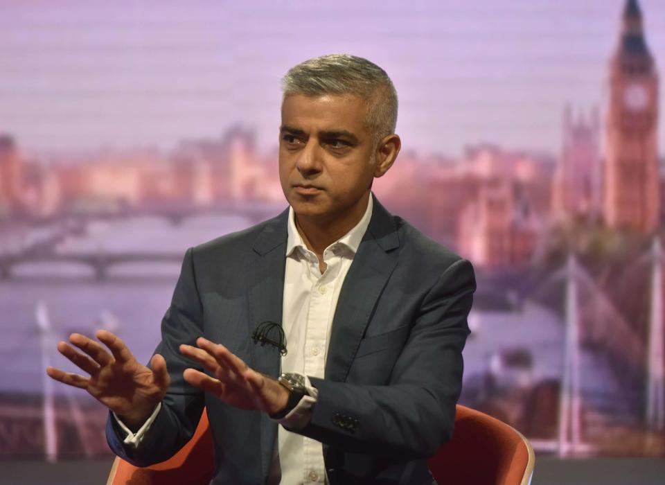  London Mayor Sadiq Khan has failed to tackle crime in the capital