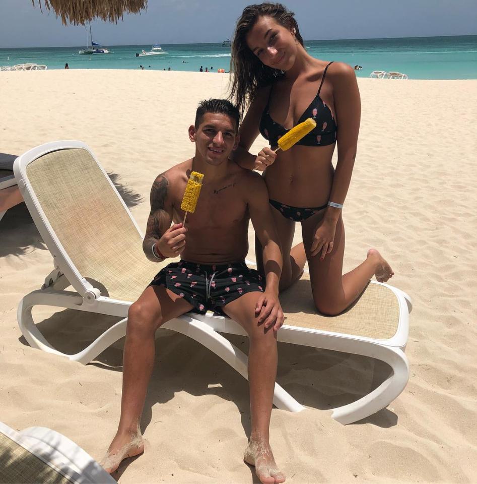 Torreira and Repetto were joined by friends on the island