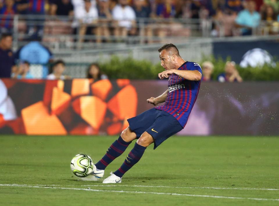  Arthur made it 2-0 to the Spanish champions