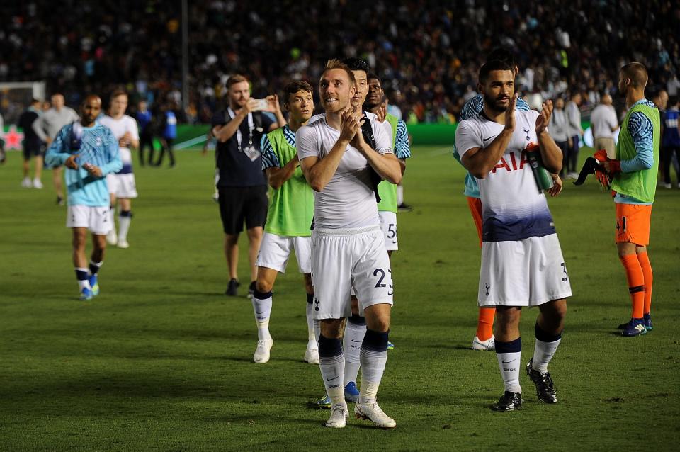  It was a painful ending for Spurs after their valiant second-half effort