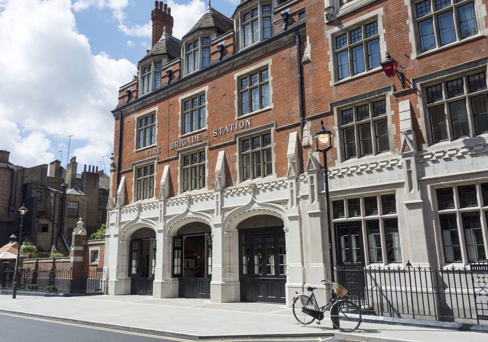  The explosive row took place at celebrity haunt the Chiltern Firehouse