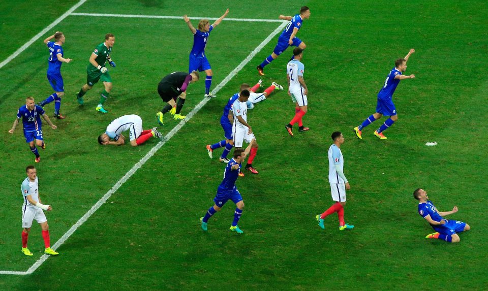  The lowest point of England's recent past was their 2-1 KO defeat against Iceland in June 2016