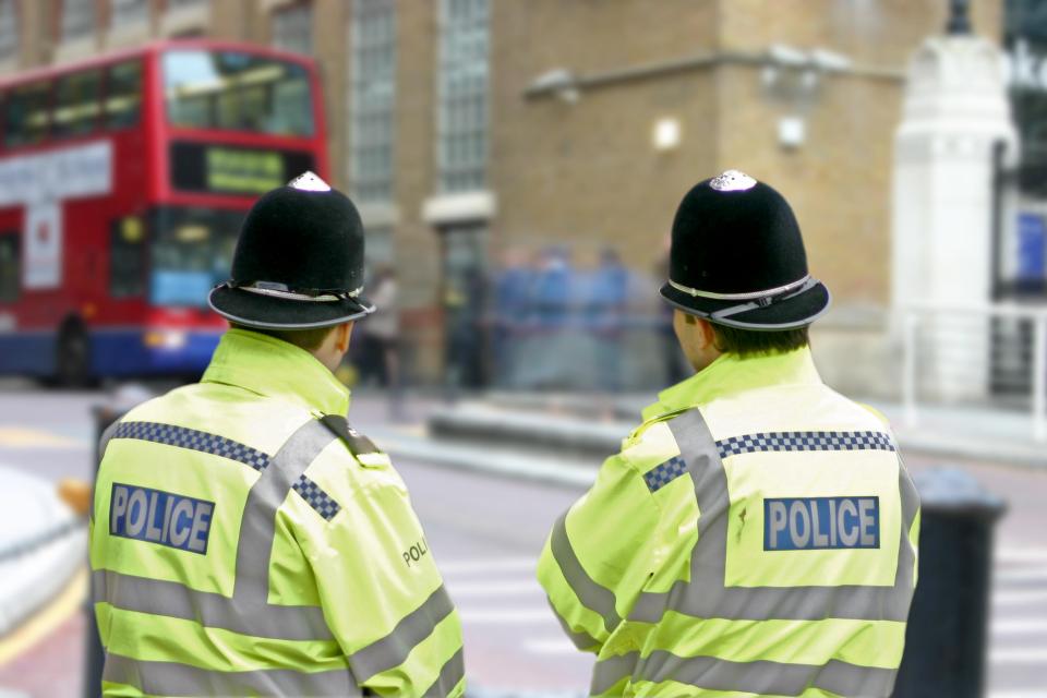  Almost one in 12 rank-and-file cops has taken a second job, a survey says (stock image)