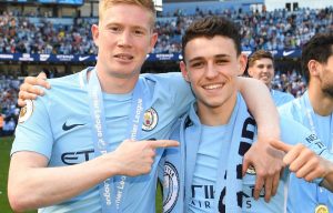 With De Bruyne sidelined for several months, Foden has moved up the pecking order