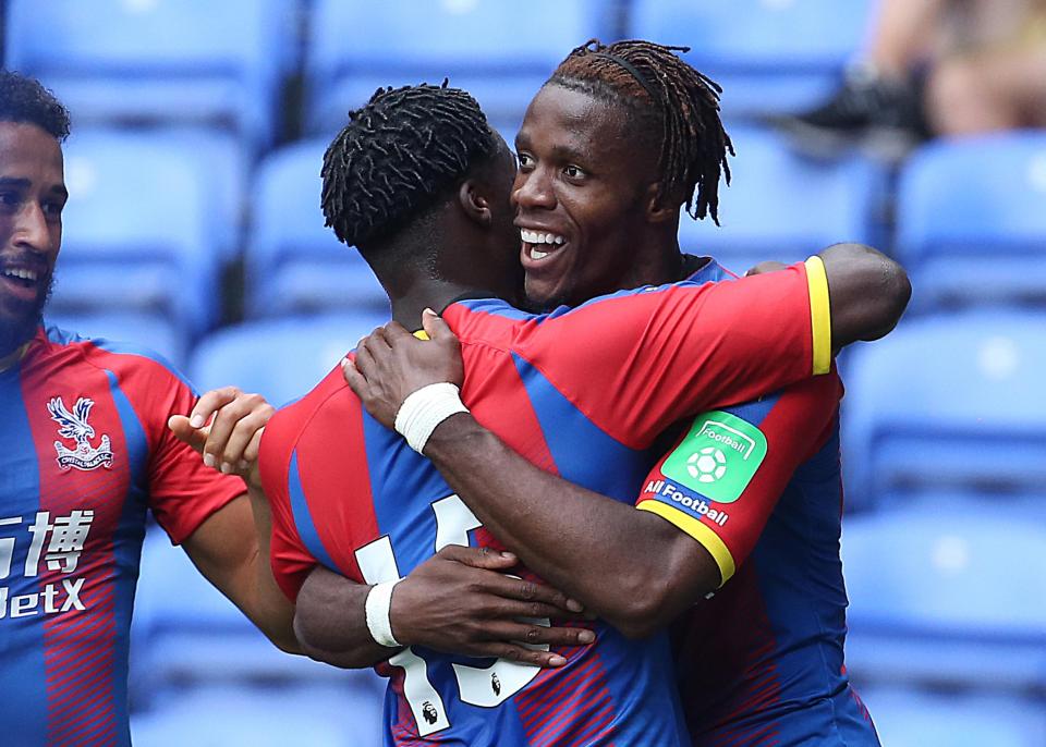An awful lot of Crystal Palace's success will rely on the form of Wilfried Zaha