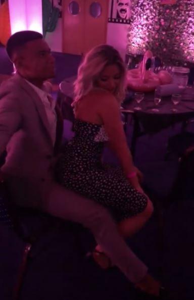  Megan Barton-Hanson showed off her dance moves at the Love Island after party
