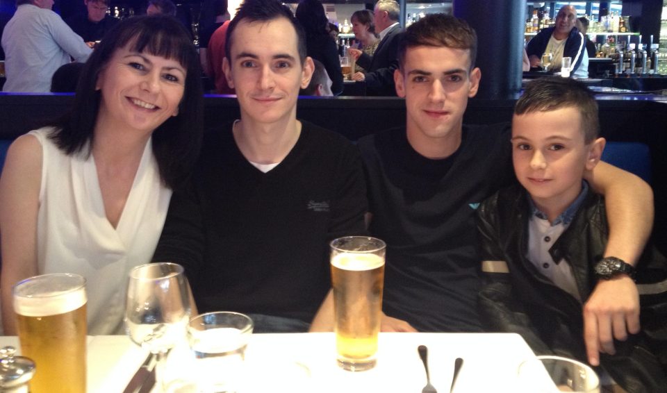 Jordan and family