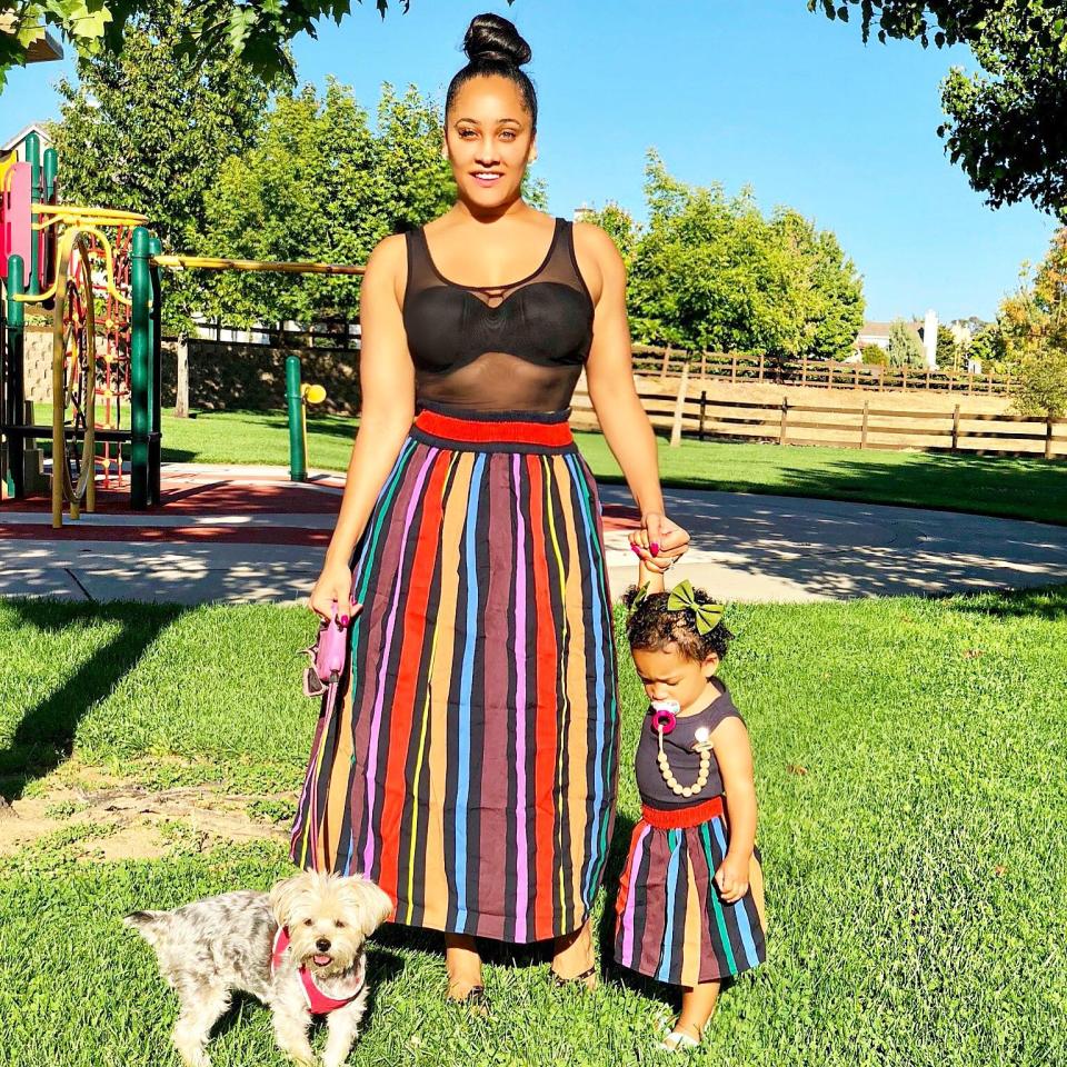  Natalie said it was amazing to see daughter Journey, one, again after being apart for five weeks