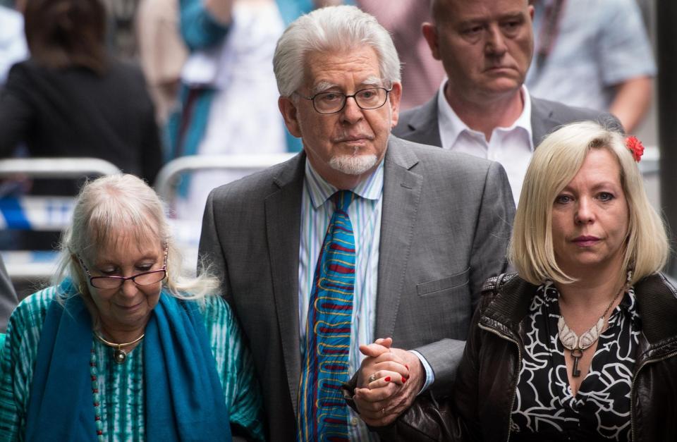 Rolf Harris and Bindi Nicholls