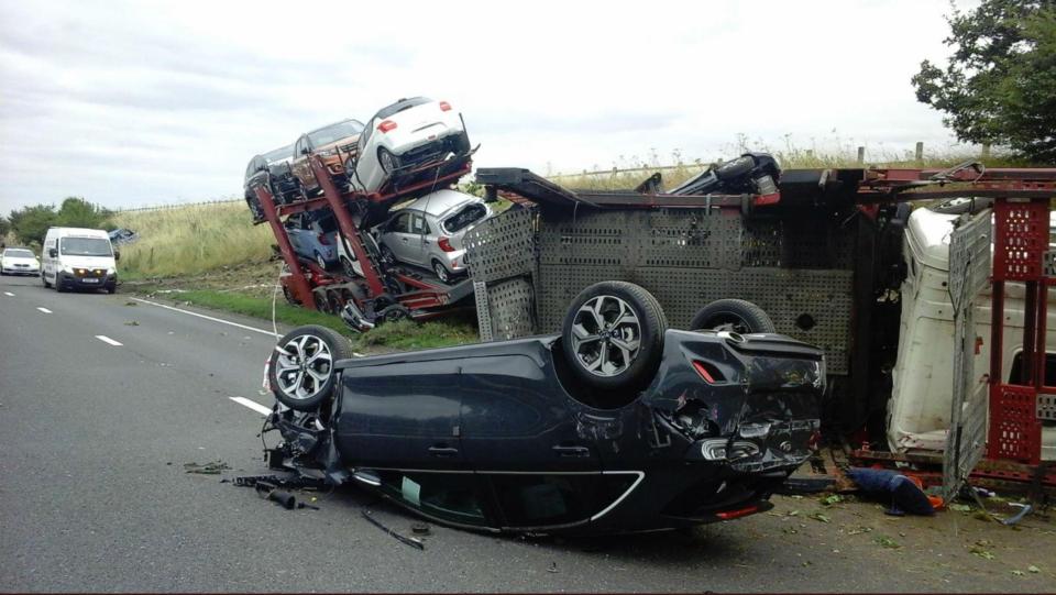 Ashley Falvey car crash