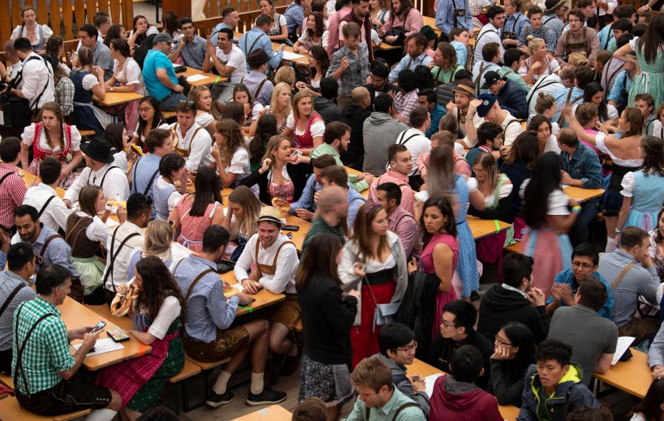 The Munich festival is the biggest in the world but millions more will be attending events across the globe