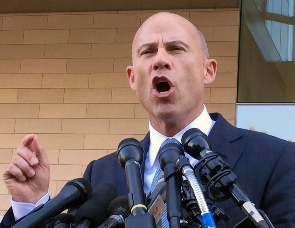  Her lawyer, Michael Avenatti, pictured, says his client will be appealing the judgement