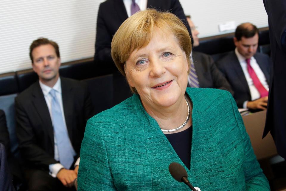  Angela Merkel has said there could be a Brexit deal as soon as October