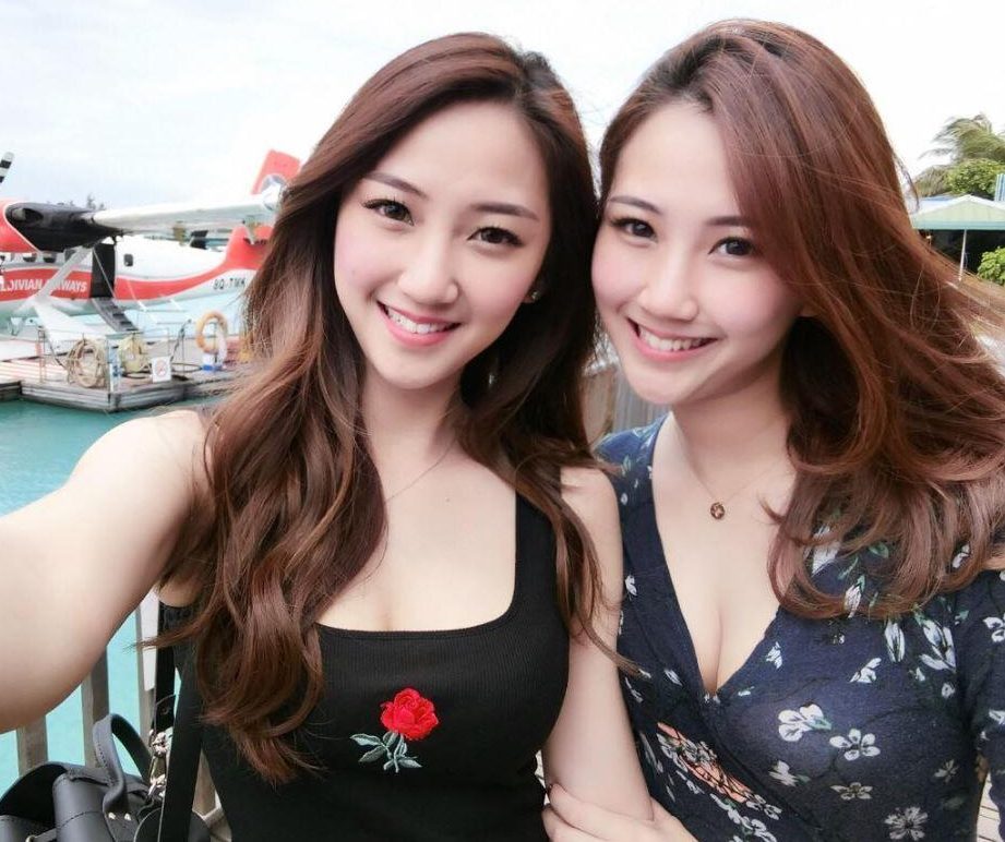 He became obsessed with 26-year-old sisters, Lan Qi Hui and Qi Min Lan