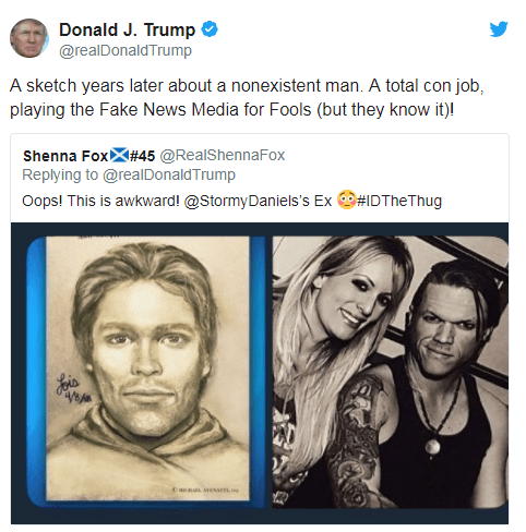  The case centred on this tweet about Daniels' allegedly being threatened