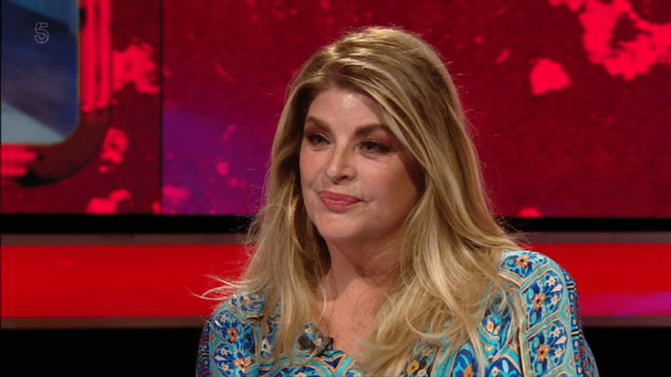  Kirstie Alley was praised by host Emma after coming runner-up