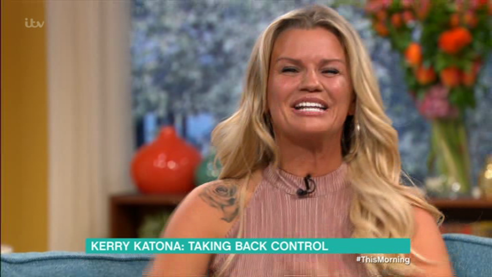  Kerry was in very good humour on the show