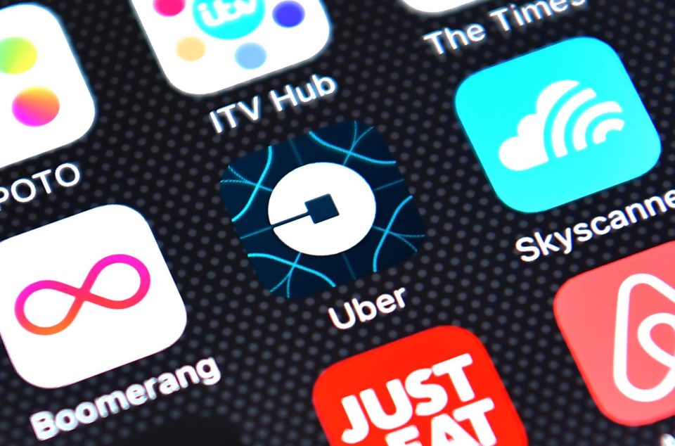  Drivers for the online taxi firm are demanding better workers rights