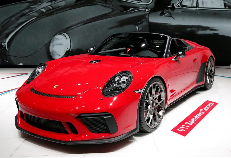 Porsche will build 1,948 Speedsters - with 1948 being the year the original Porsche was made