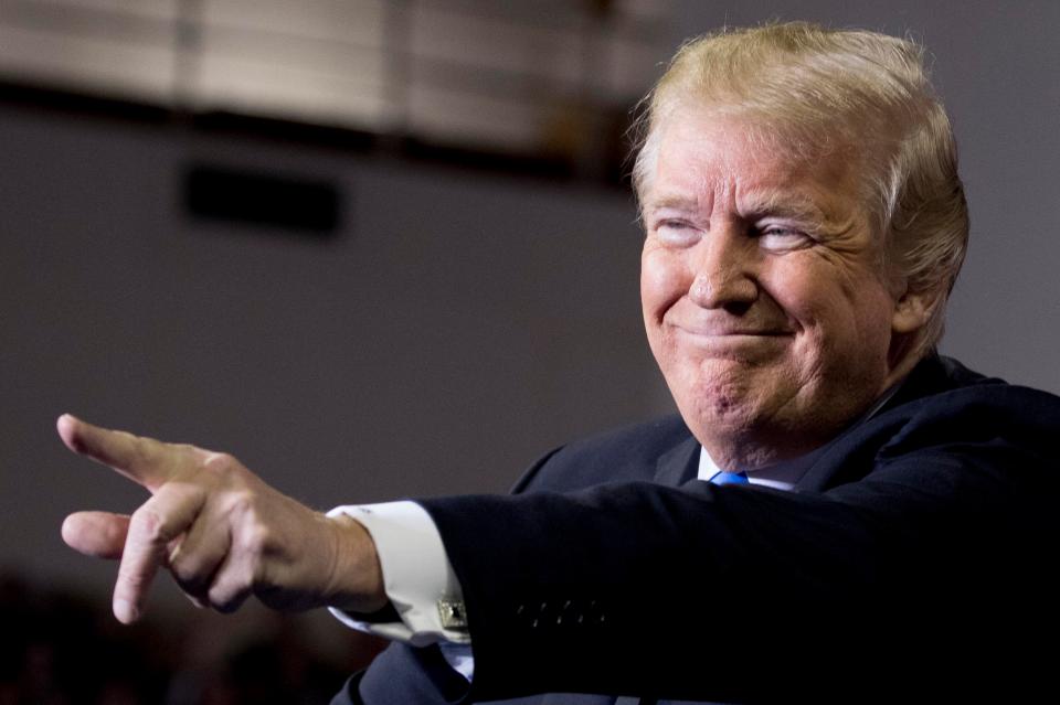  Donald Trump tweeted it was a 'total con job' about a 'nonexistent man' after Daniels accused him of an affair