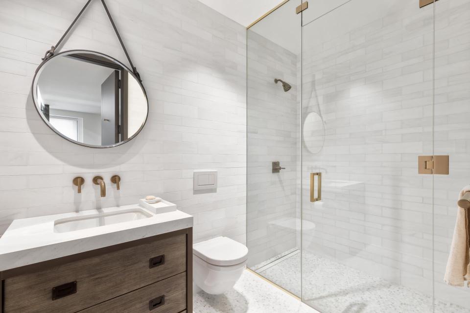  A simplistic shower room