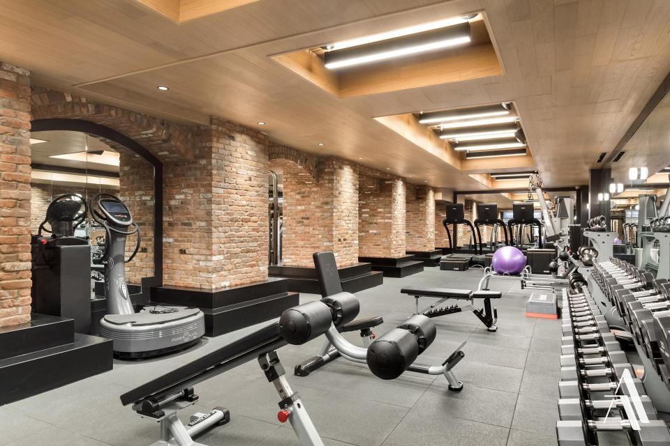  The building has its own gym - which all residents have access to